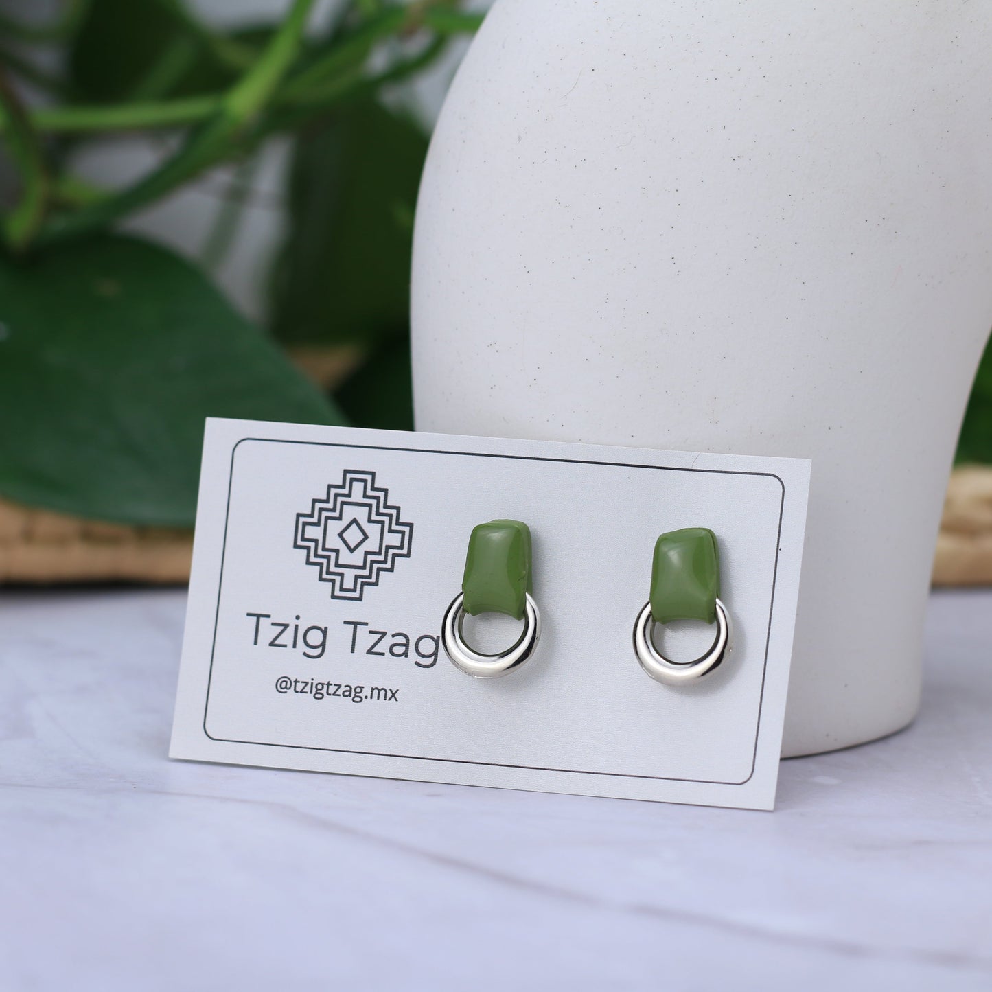 Aretes Soter Plateados