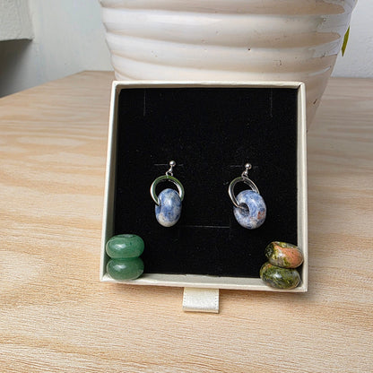 Aretes Delfos Plateados