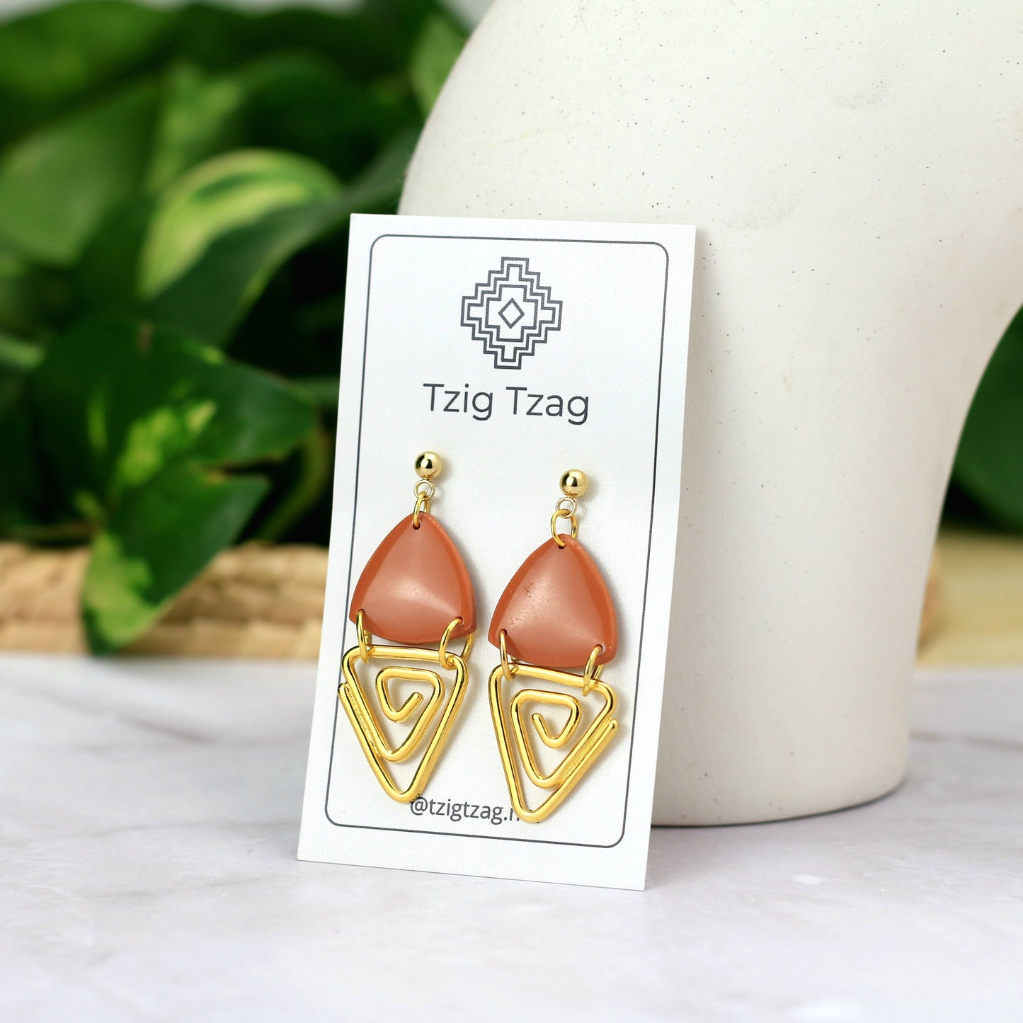 Aretes Jano Dorados