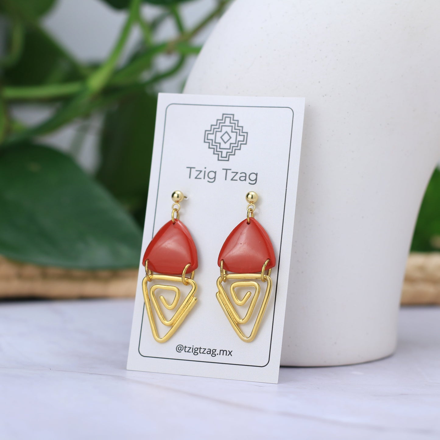 Aretes Jano Dorados