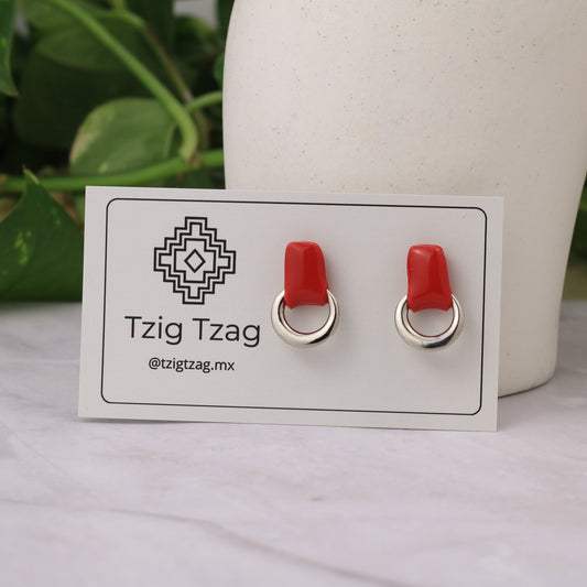 Aretes Soter Plateados