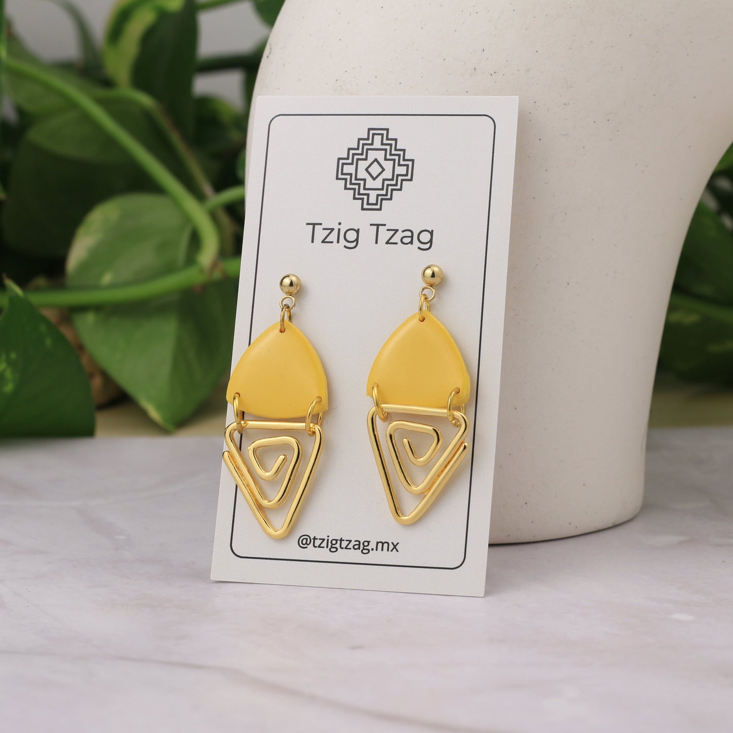 Aretes Jano Dorados