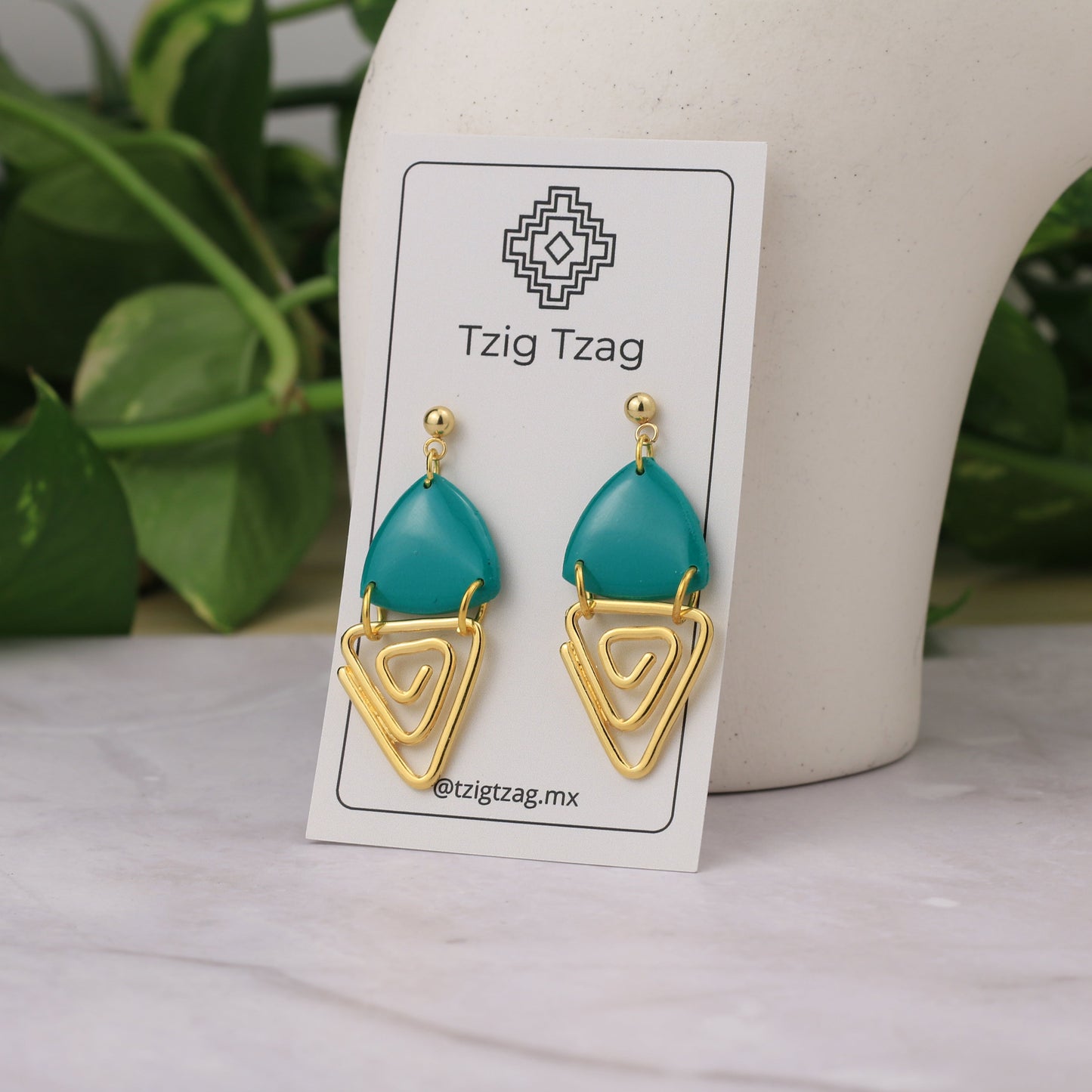 Aretes Jano Dorados