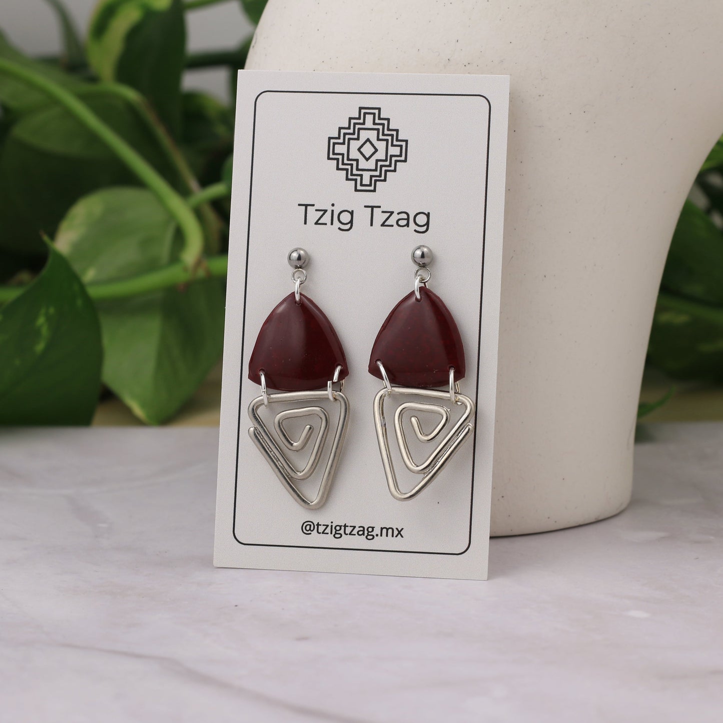Aretes Jano Plateados