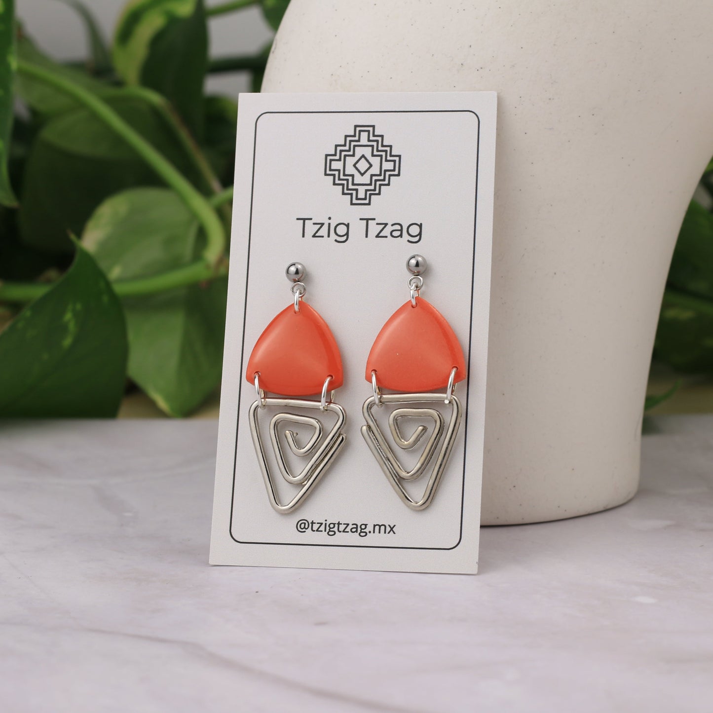 Aretes Jano Plateados