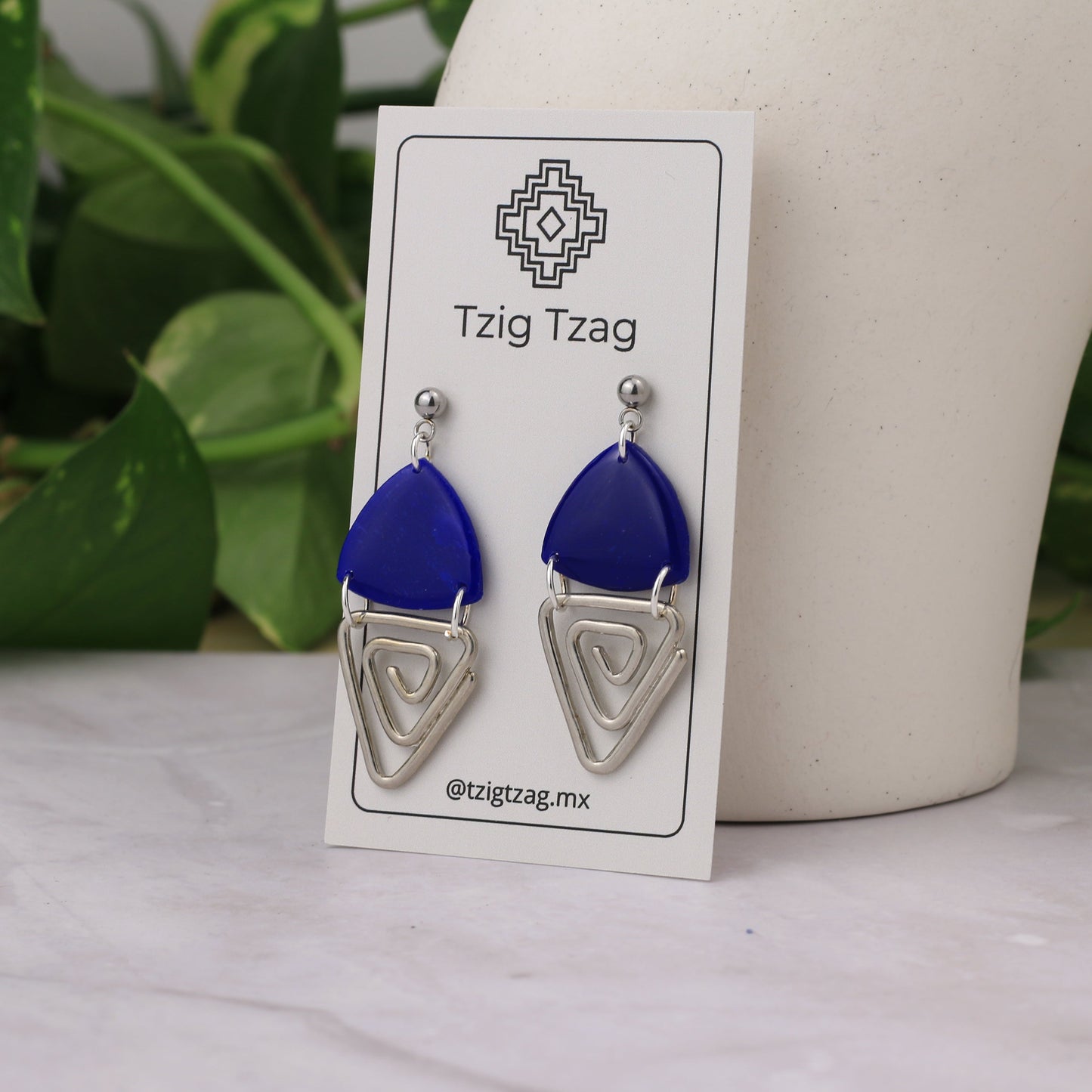 Aretes Jano Plateados