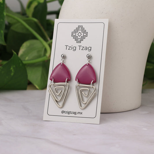 Aretes Jano Plateados