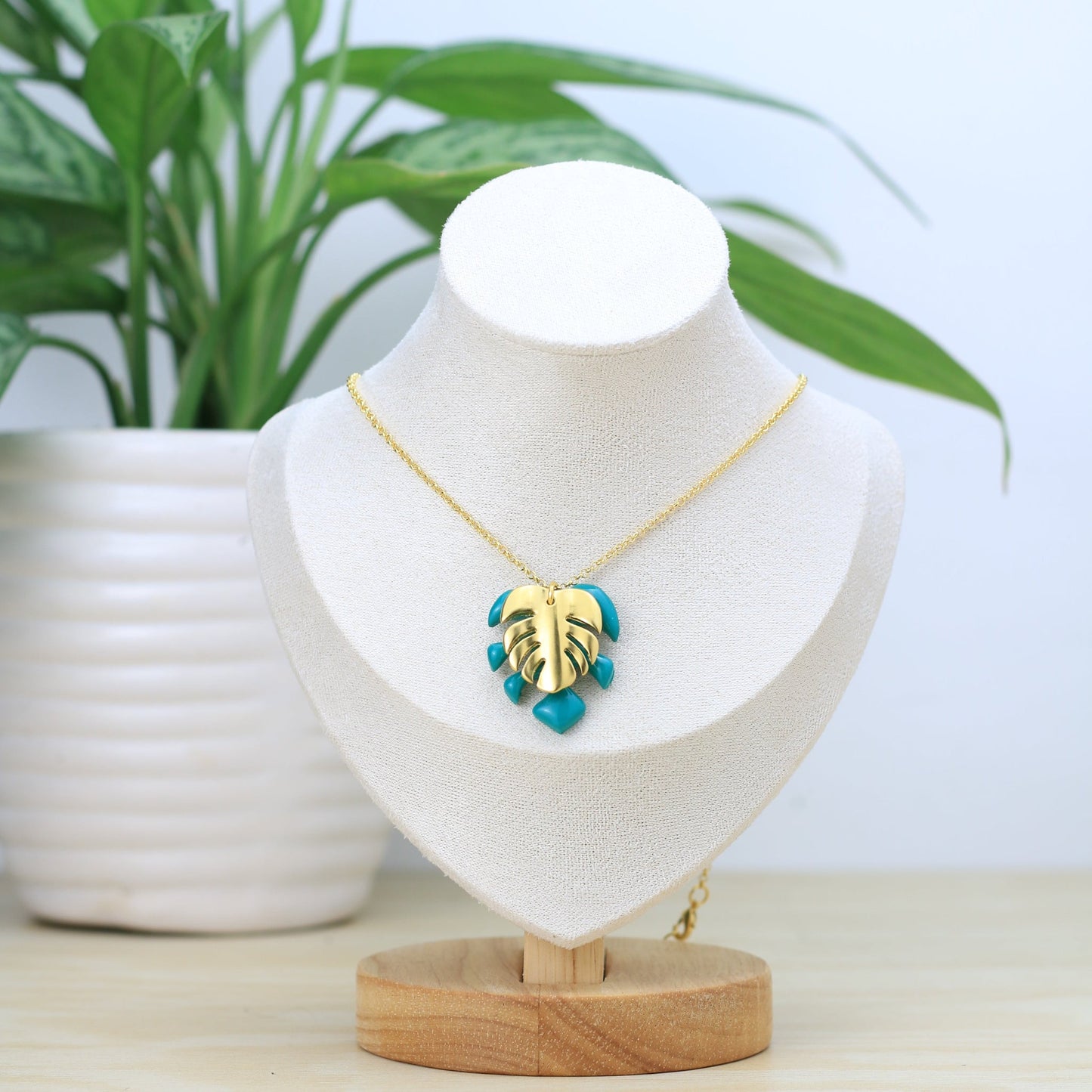 Collar Artemisa - Tzig Tzag Joyería - Color Bosque
