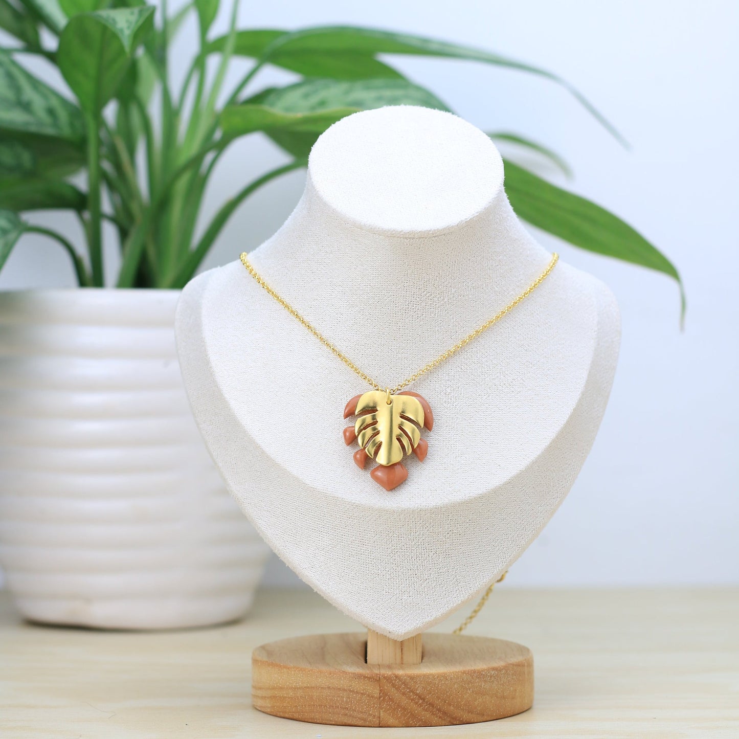 Collar Artemisa - Tzig Tzag Joyería - Color Terracota