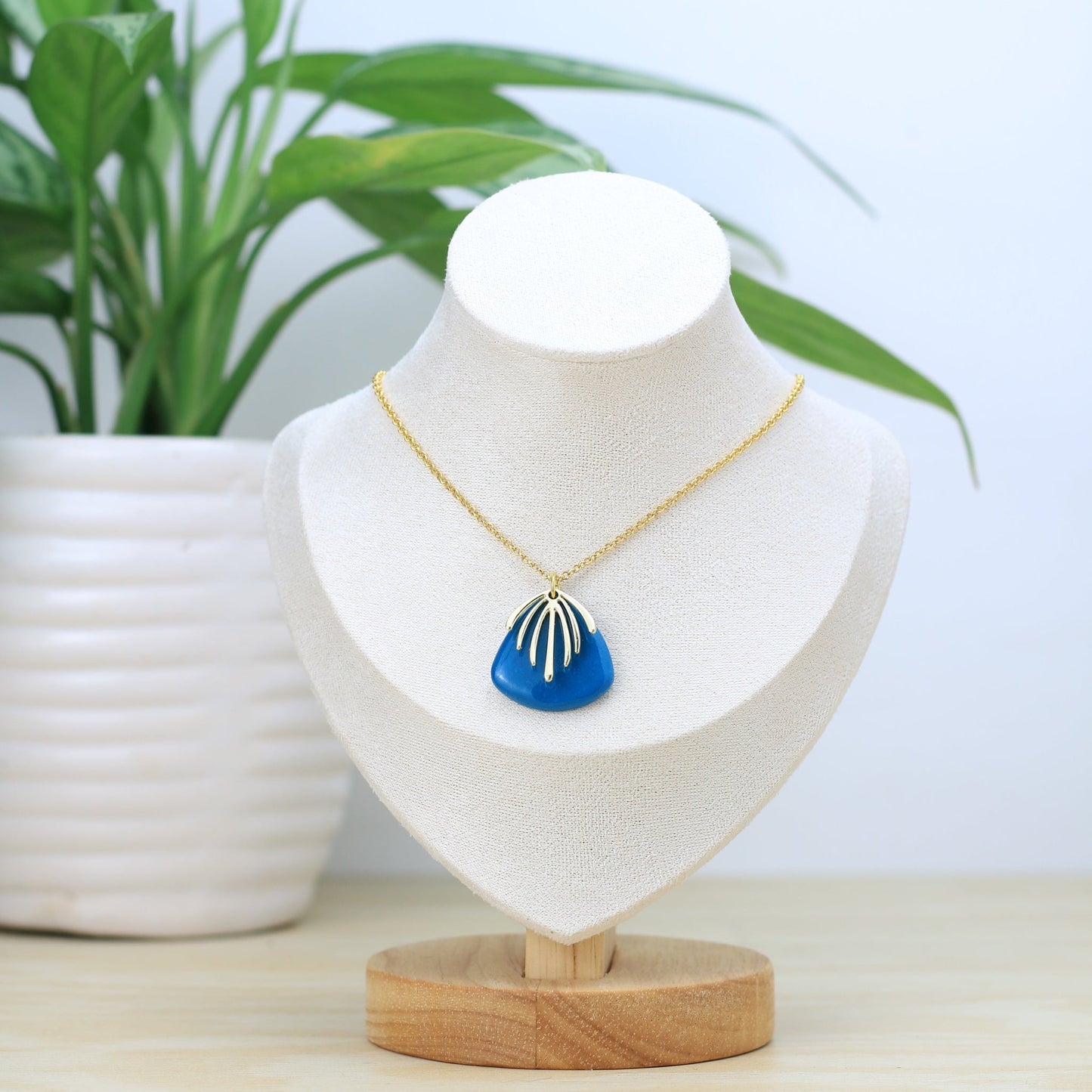 Collar Chaac - Tzig Tzag Joyería -Color Turquesa