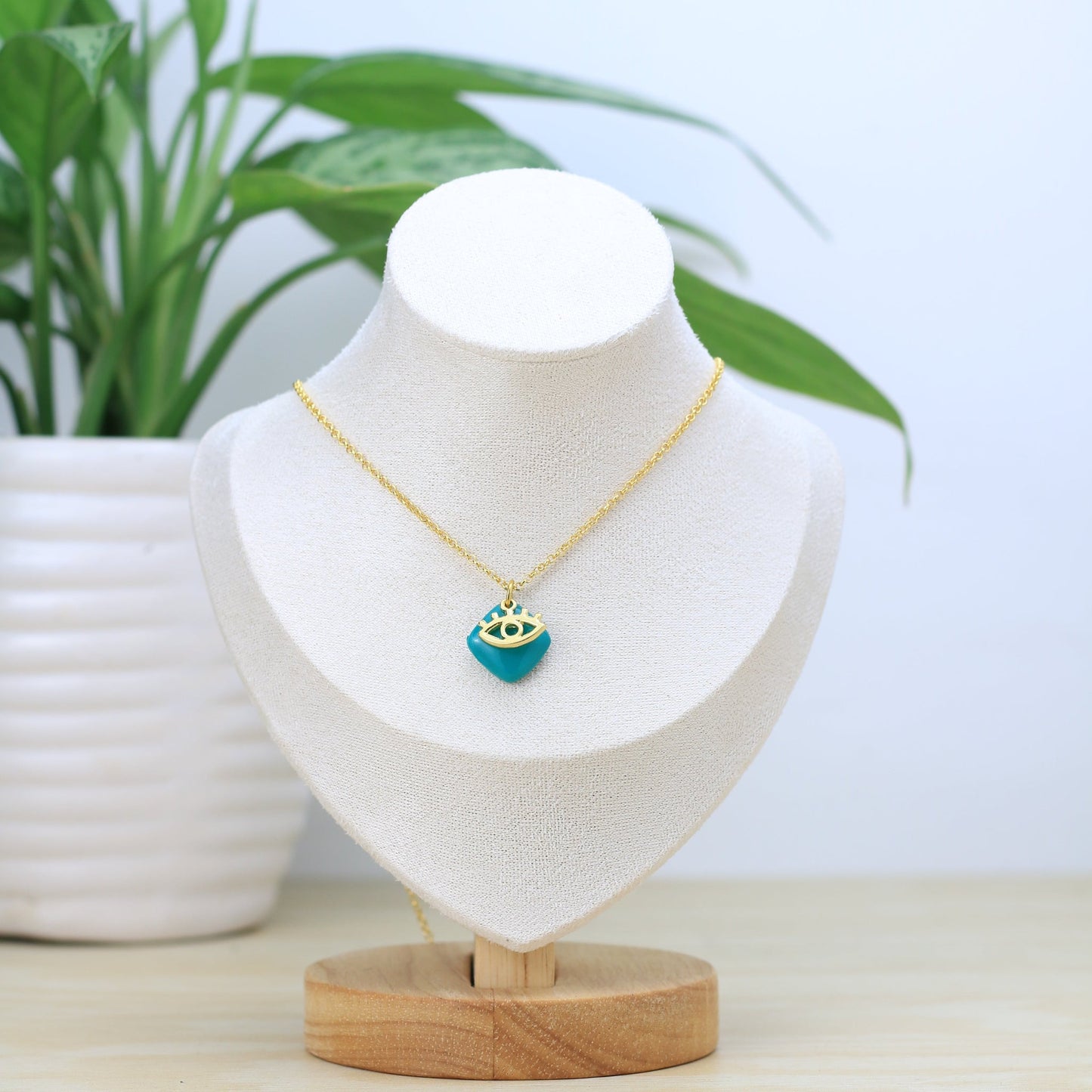 Collar Isis - Tzig Tzag Joyería- Color Bosque
