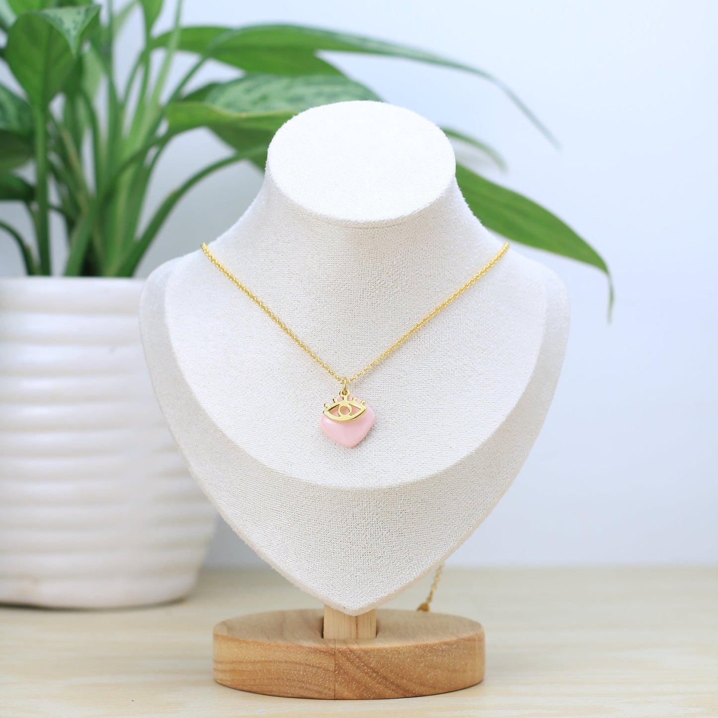 Collar Isis - Tzig Tzag Joyería- Color Rosa Claro